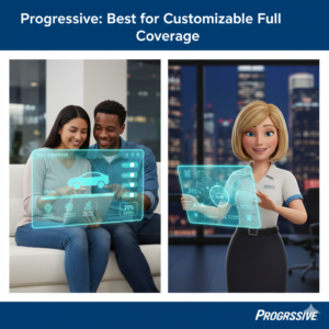 Progressive: Best for Customizable Full Coverage