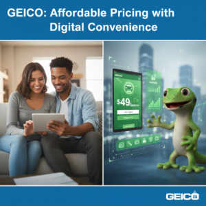 GEICO: Affordable Pricing with Digital Convenience