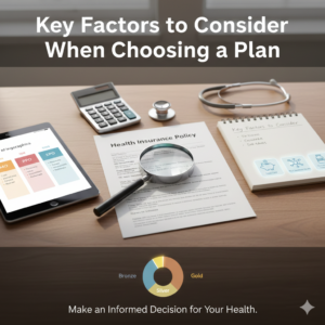 Key Factors to Consider When Choosing a Plan