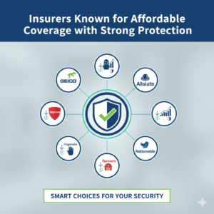 Insurers Known for Affordable Coverage with Strong Protection