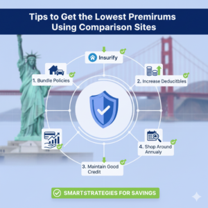 Tips to Get the Lowest Premiums Using Comparison Sites